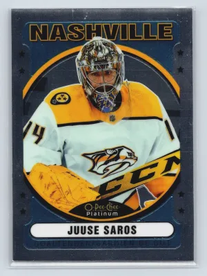 2021-22 OPC Platinum - Retro ! Juuse Saros