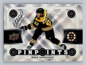 2022-23 Upper Deck MVP Pinpoints BRAD MARCHAND #PP-18 NM