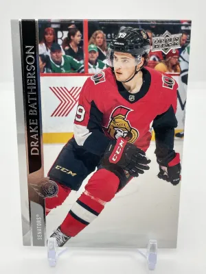Drake Batherson 2020-21 Upper Deck Series 2 Hockey Card #378 Ottawa Senators NHL