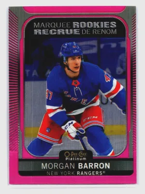 2021 O-Pee-Chee Platinum Marquee Rookies Matte Pink Morgan Barron #231 Rookie RC