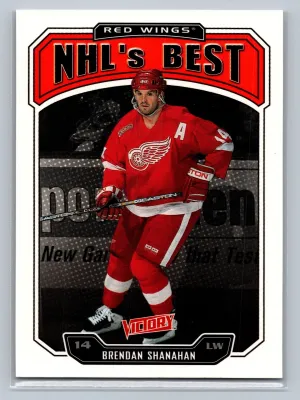 2000-01 Upper Deck Victory BRENDAN SHANAHAN NHL's Best #299 NM
