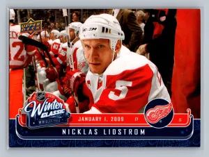 2008-09 Upper Deck Winter Classic NICKLAS LIDSTROM #WC 7 NM