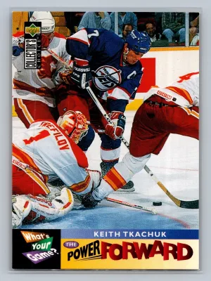 1995-96 Upper Deck Collector's Choice - What's Your Game? Keith Tkachuk #356