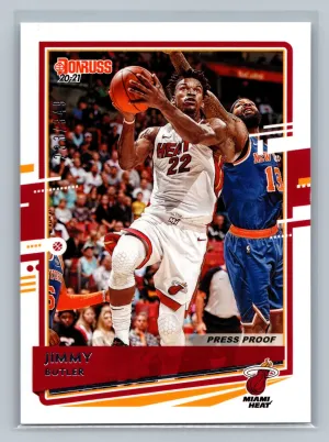 2020-21 Panini Donruss Press Proof JIMMY BUTLER #189 NM #/349