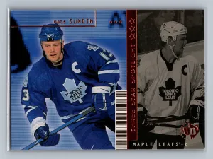 1998-99 Upper Deck MATS SUNDIN Three Start Spotlight #TS78 EX