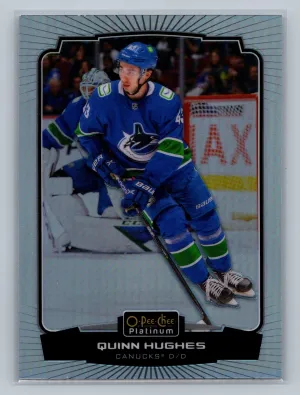 2022-23 O-Pee-Chee Platinum - Quinn Hughes #76 Rainbow