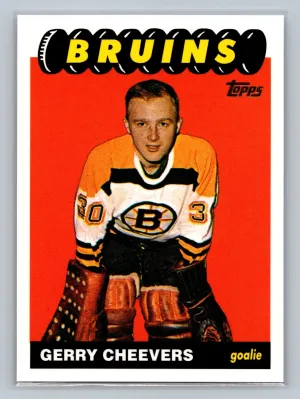 2001-02 Topps Rookie Reprints GERRY CHEEVERS #31 NM