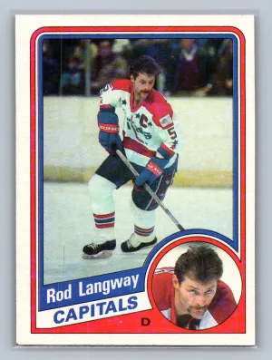 1984-85 Topps ROD LANGWAY #147 NM
