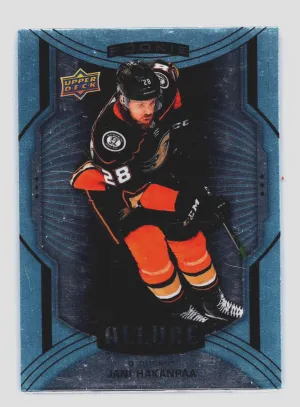 20-21 UD Allure Hockey Blue Parallel Rookie 105 Jani Hakanpaa