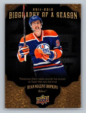 2011-12 Upper Deck #BOS15 Ryan Nugent-Hopkins Biography of a Season