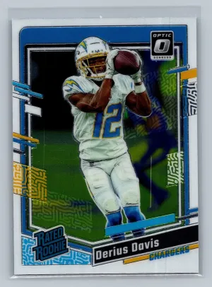 2023 Panini Donruss Optic - Rated Rookie #264 Derius Davis (RC)