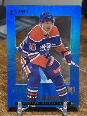 2023-24 SkyBox E-X 2000 ZACH HYMAN #93 EX #/299