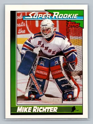 1991-92 Topps #11 Mike Richter