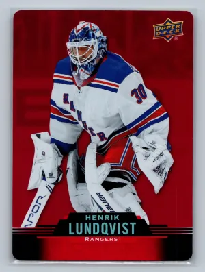 2020-21 UD Tim Hortons Red Die Cuts HENRIK LUNDQVIST #DC-49