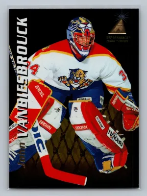 1995-96 Pinnacle Zenith JOHN VANBIESBROUCK #36 NM