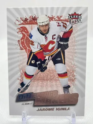Jarome Iginla 2008-09 Fleer Ultra Hockey Difference Makers Set #DM13