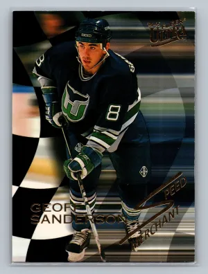 1994-95 Fleer - Speed Merchant Geoff Sanderson #10