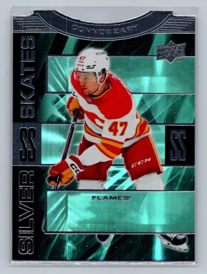 2023-24 Upper Deck Extended Series - Silver Skates Connor Zary #SS-11 (RC)