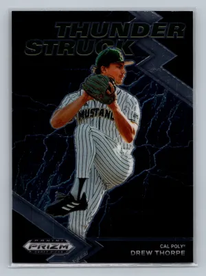 2022 Panini Prizm Draft Picks #TH-DT Drew Thorpe Thunderstruck