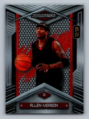 2024 Wild Card Alumination Just The Hits ALLEN IVERSON #BC-AI NM #/50