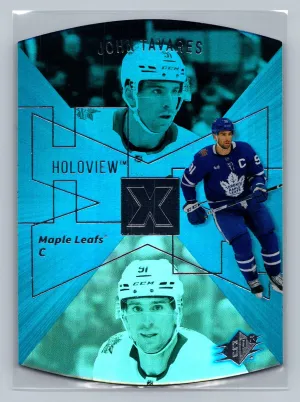 2023-24 UD Extended Series - 1997-98 Spx Holoview Retros John Tavares #SPX-28