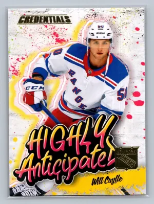 2023-24 Upper Deck Credentials - Highly Anticipated Will Cuylle #HA-36 (RC)