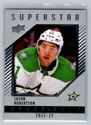 2022-23 Upper Deck Series 1 Superstar Honor Roll Jason Robertson #HR-24 Stars