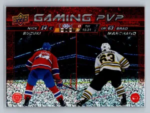 Suzuki Marchand 2024-25 Upper Deck Series 1 Gaming PVP #GPVP-3 Speckle Parallel