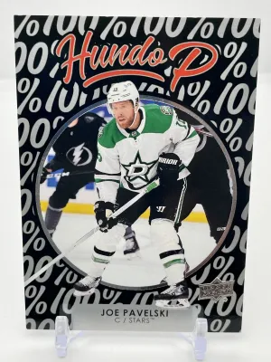 2021-22 Upper Deck Series 1 Hundo P Joe Pavelski #HP-16 Dallas Stars