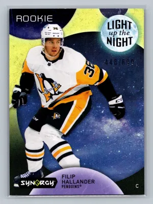 2022-23 Upper Deck Synergy FILIP HALLANDER #LNR-FH NM #/699