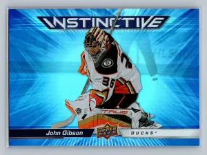 2023-24 Upper Deck Series 2 JOHN GIBSON Instinctive #IN-20 NM