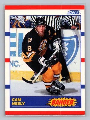 1990-91 Score CAM NEELY BANGER #340 NM