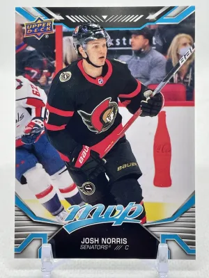 2022-23 MVP Base Set #127 Josh Norris - Ottawa Senators