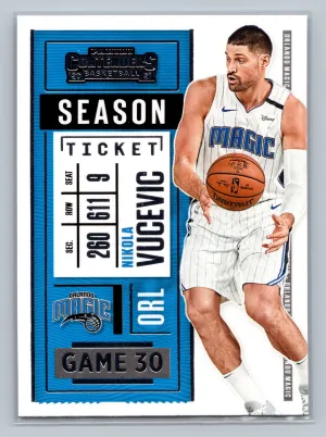 2020-21 Panini Contenders #31 Nikola Vucevic