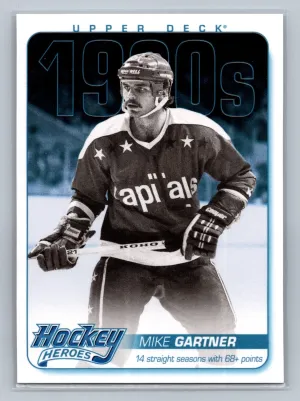 2012-13 Upper Deck Series 2 Hockey Heroes Mike Gartner #HH46