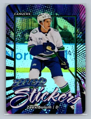 2026-27 Upper Deck MVP Hockey ZEEV BUIUM Stickers #MVP-82 NM
