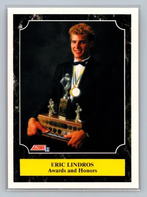 1991-92 Score ERIC LINDROS #355 NM