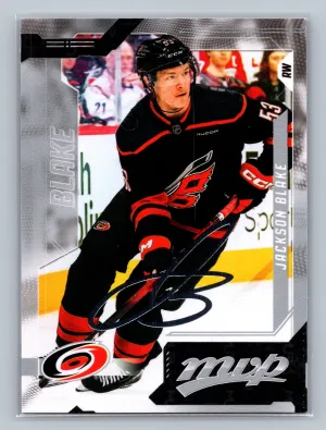 2026-27 Upper Deck MVP Hockey Silver Script JACKSON BLAKE #63 NM