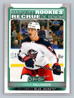 2021-22 O-Pee-Chee Hockey #615 Cole Sillinger Marquee Rookies RC