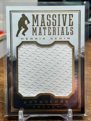 2014-15 Panini Anthology - Massive Materials Henrik Sedin #MM-100 /100 (MEM)