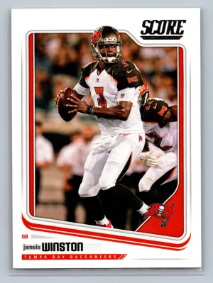 Jameis Winston 2018 Panini Score #301 Tampa Bay Buccaneers