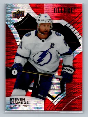 2021-22 Upper Deck Allure Red Rainbow #39 STEVEN STAMKOS Tampa Bay Lightning
