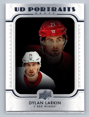 19-20 UD Series 1 Hockey UD Portraits P-19 Dylan Larkin