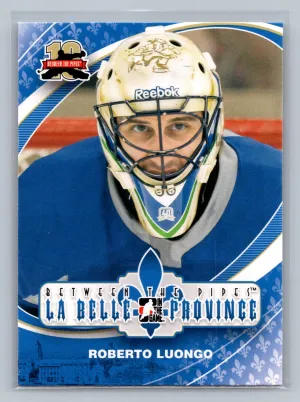2012-13 In The Game Between The Pipes ROBERTO LUONGO #181 NM