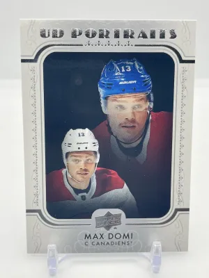 2019-20 Upper Deck Max Domi UD Portraits Montreal Canadiens #P-40