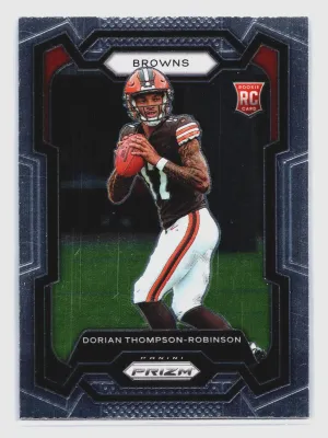 2023 Panini Prizm Base #322 Dorian Thompson-Robinson RC Cleveland Browns