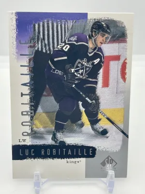2000-01 SP Authentic Kings Hockey Card #43 Luc Robitaille