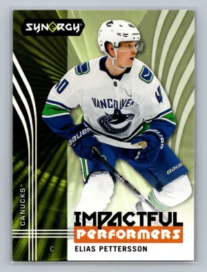 2019-20 Upper Deck Synergy - Elias Petterson Impactful Performers #IP-16