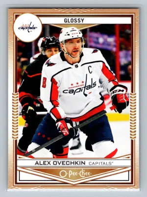 Upper deck series 1 Hockey 24-25 O-Pee-Chee Glossy # OG-5 Alex Ovechkin nhl