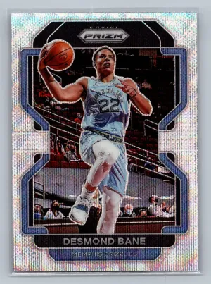 2021-22 Panini Prizm - Silver Wave Prizm #215 Desmond Bane